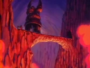 AdventuresOfTheGummiBears-ForWhomTheSpellHolds-AncientGummiWarningStatue.png (301 KB) The Ancient Gummi warning statue outside Zorlock's cave