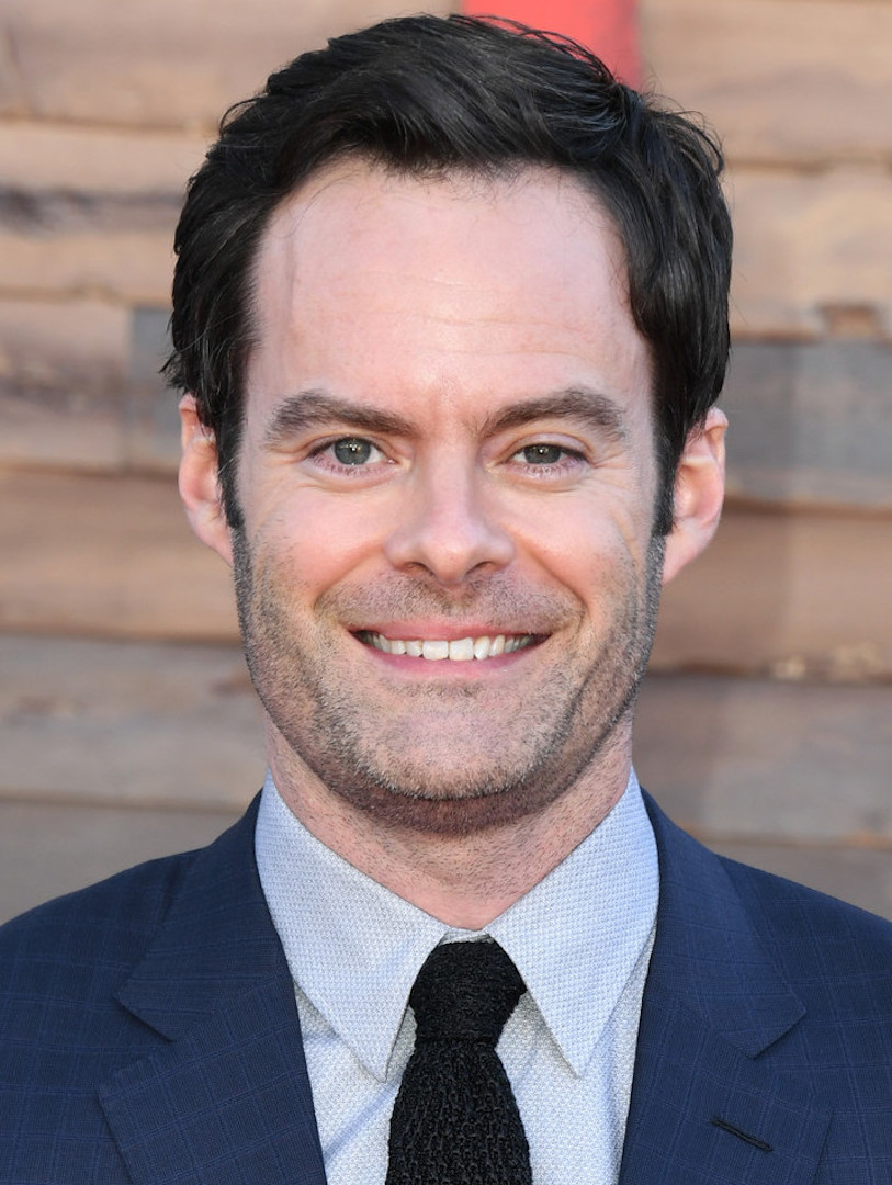 Den 46-år gammal 187 cm lång Bill Hader i 2024