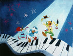 José, Donald, and the Aracuan Bird by Mary Blair.