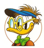 A portrait of Gideon, drawn by Italian Disney artist .