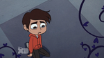 Marco crying over the loss of his friend