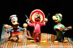 Donald with Panchito & Jose in the Mickey Mouse Revue.