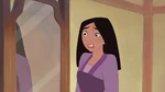 Mulan stressed by the surprise guest of his grandmother