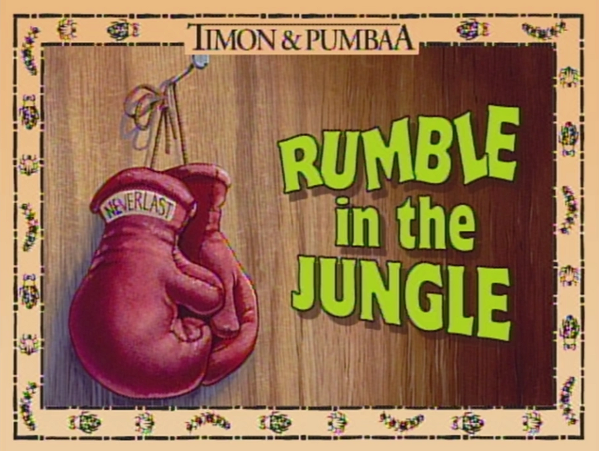 Rumble In The Jungle (Tradução), Traduções BR