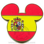 Spain Disney Pin