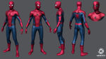 Spider-Man Costume in 3-D