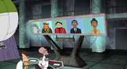 Obama as he appears in Phineas and Ferb