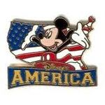 America Mickey Pin
