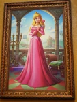 Aurora's portrait as seen in the Hall.