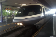 Disneyworld monorail