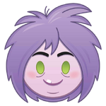 Madam Mim's emoji for Disney Emoji Blitz