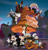 Goofy en una imagen promocional de House of Villains.