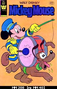 Mickey Mouse comic book cover photos, scans, pictures - #201, #202, #203,  #204, #205, #207, #208, #2…