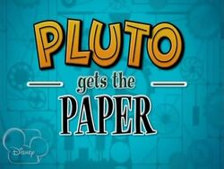 Pluto Gets the Paper