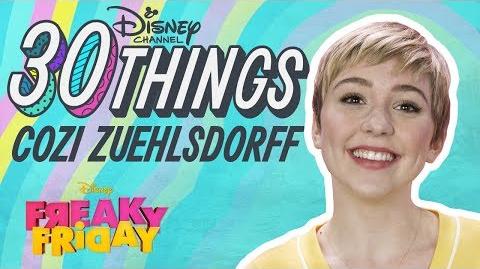 30 Things with Cozi Zuehlsdorff Freaky Friday Disney Channel
