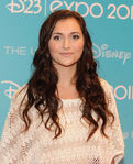 Alyson Stoner attending the 2011 D23 Expo.