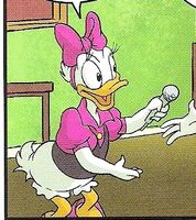 Daisy in the DuckTales comic