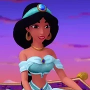 La Princesa Jasmine volando hacia Tangu junto a Sofia y Amber