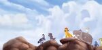 Lion guard season three kion with his friends