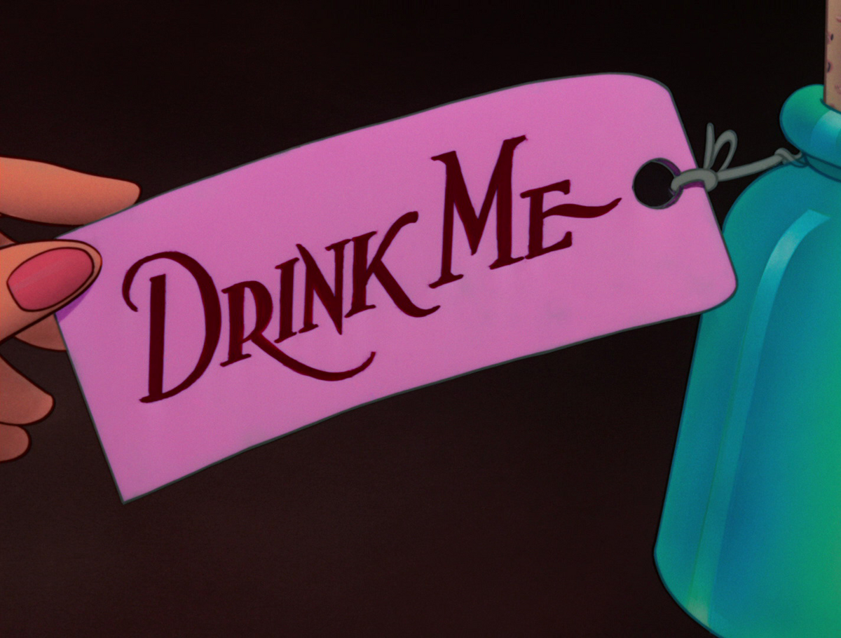 drink me alice in wonderland