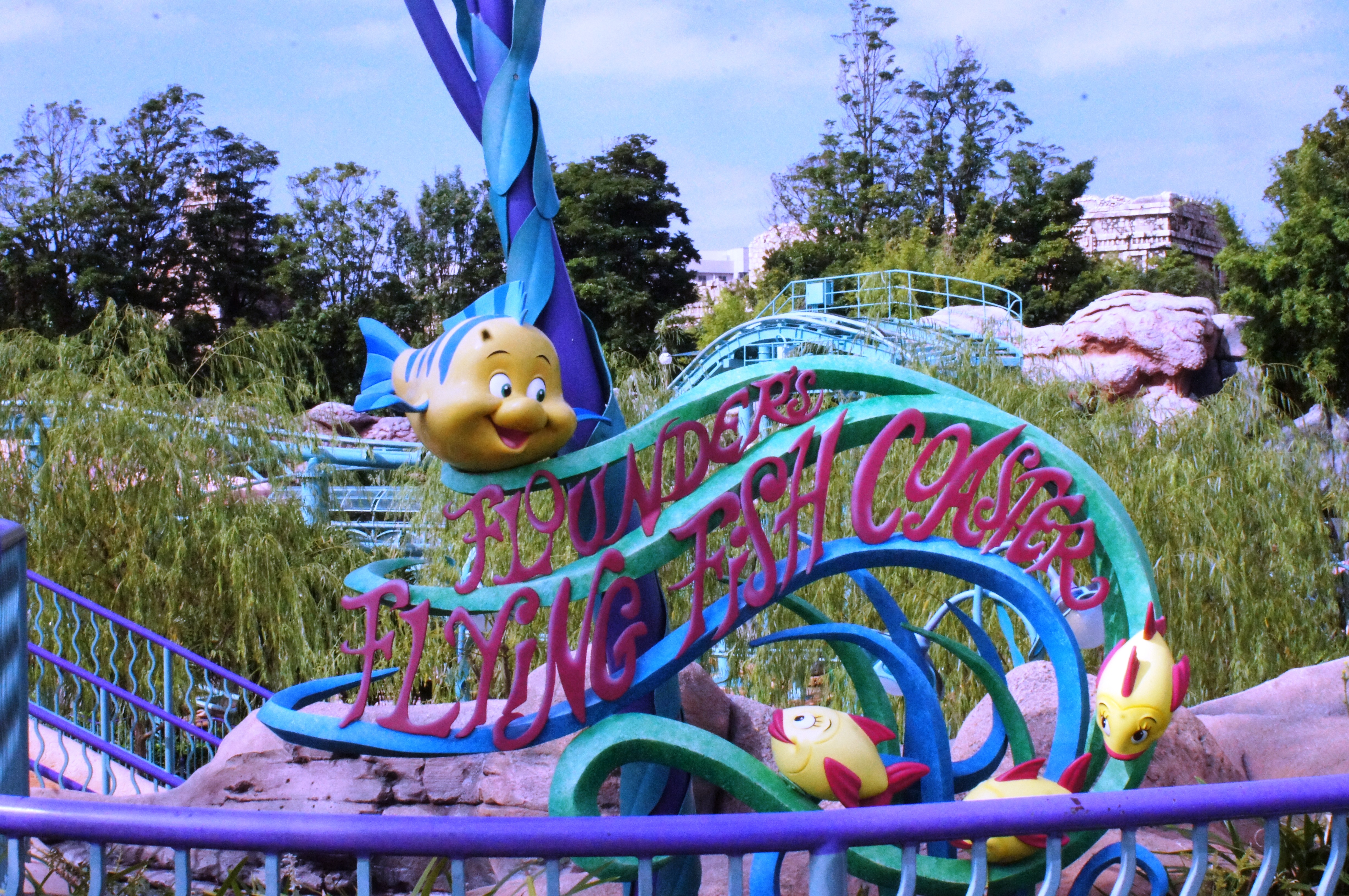 Flounder s Flying Fish Coaster Disney Wiki Fandom