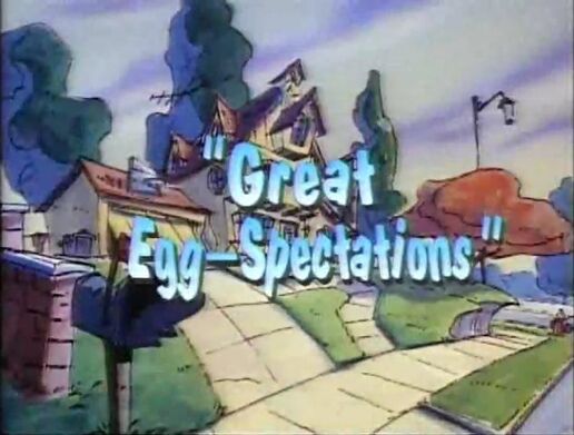 Great Egg-spectations Title Card