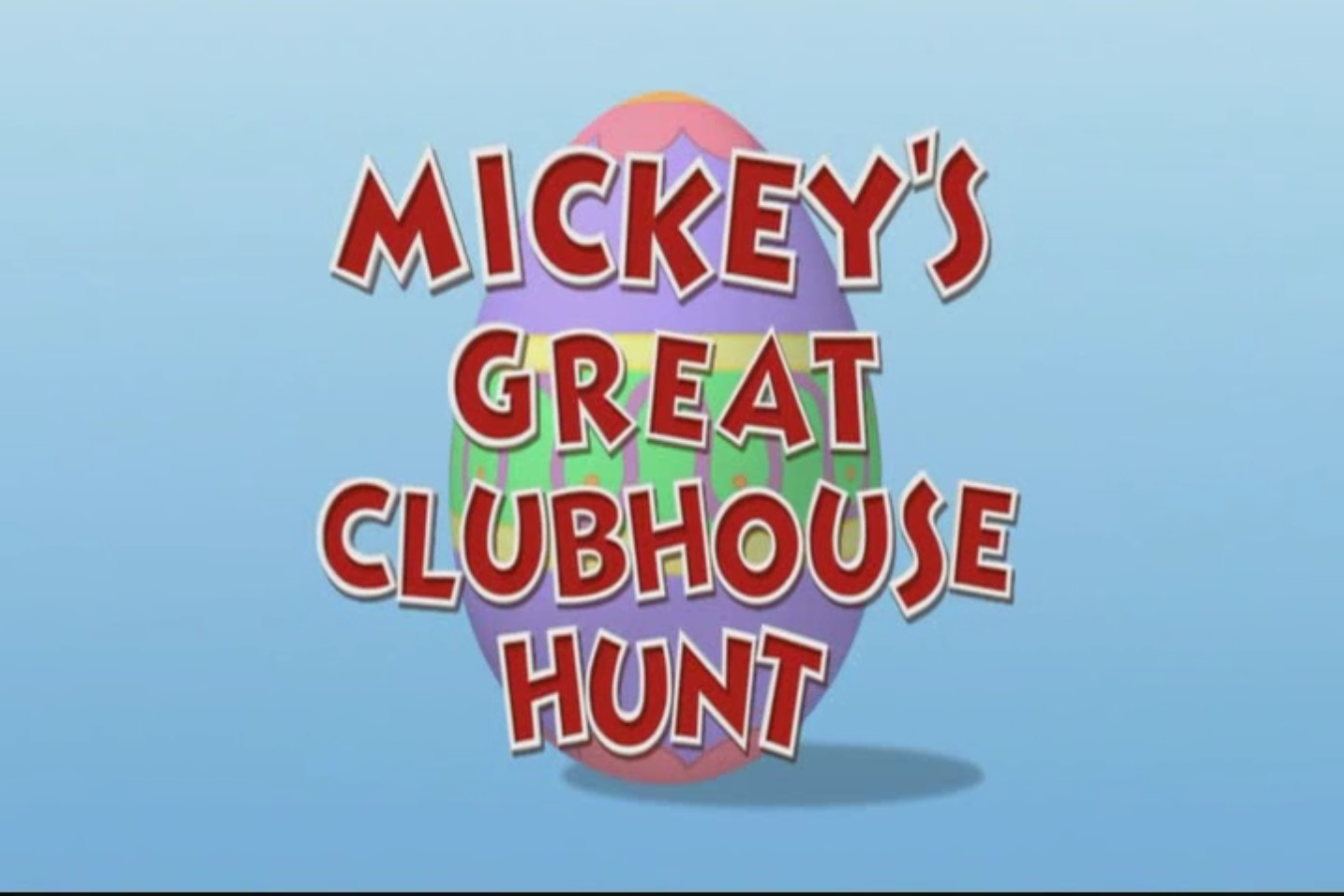 Opening to Mickey Mouse Clubhouse: Mickey's Treat (2007) DVD (USA) 