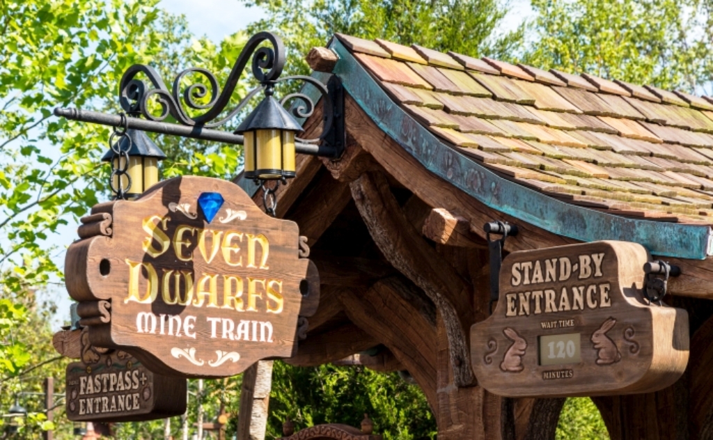 Snow white and the seven hot sale dwarfs train