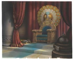 Background painting of the throne room by Maurice Noble.