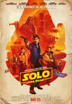 Solo IMAX poster