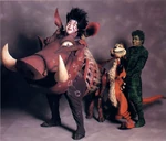 Timón y Pumba en The Lion King (musical)