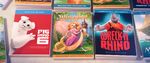 Big Hero 6, Tangled, and Wreck-It Ralph on the DVDs.