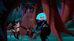 Cass holding Varian hostage
