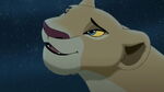 Nala convinces Simba to give Kovu a chance