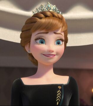Disney frozen coronation change anna top