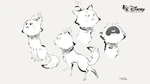 Concept art for Marie's teenaged appearance for an unknown Aristocats TV series by Disney Television Animation from 2015.