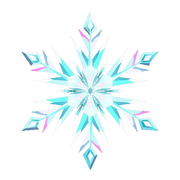 Frozen - Elsas Snowflake (transparent)