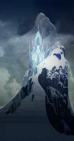 Elsa S Ice Palace Gallery Disney Wiki Fandom