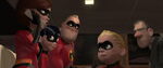 The Incredibles on a Limo