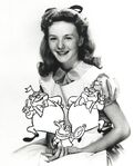 Kathryn Beaumont with added alice characters