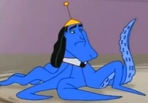 Kronk transformado en pulpo.