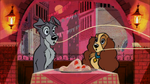 Lady and Tramp in "Third Wheel"