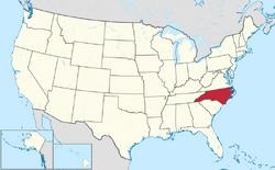 North Carolina Map