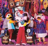 Gyro, Roger, and Scrooge McDuck