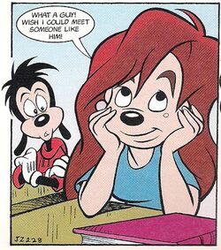 Roxanne in Disney Adventures.