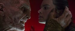 Snoke and Rey