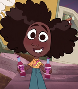 Adia as a child