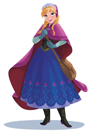 anna winter dress frozen