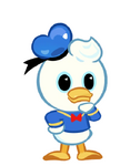 Donald as a cookie in Cookie Run: Kingdom