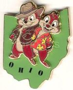 Chip and Dale Ohio pin